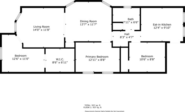 57 Wegman Pkwy, Jersey City, NJ 07305 - floor plan