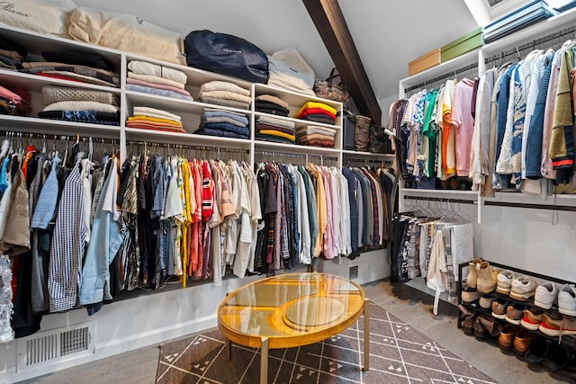 222 Clinton St Unit 23, Hoboken, NJ 07030 - spacious closet featuring wood finished floors