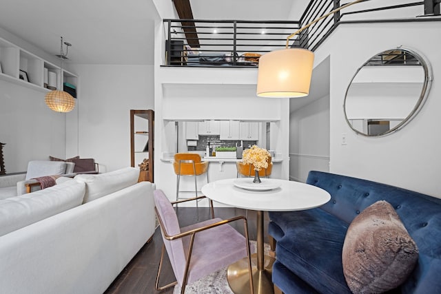 222 Clinton St Unit 23, Hoboken, NJ 07030 - living area featuring wood finished floors