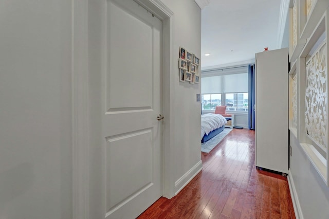20 Avenue At Port Imperial Unit 425, West New York, NJ 07093 - hallway with dark wood-type flooring