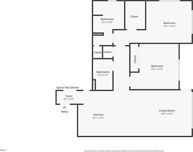 20 Avenue At Port Imperial Unit 425, West New York, NJ 07093 - view of property floor plan