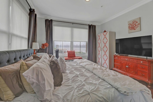 20 Avenue At Port Imperial Unit 425, West New York, NJ 07093 - bedroom with ornamental molding
