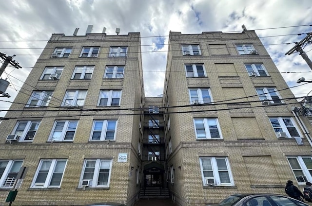 view of building exterior featuring cooling unit