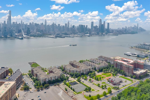 26 Ave At Port Imperial Unit 440, West New York, NJ 07093 - aerial view of city skyline and a nearby body of water