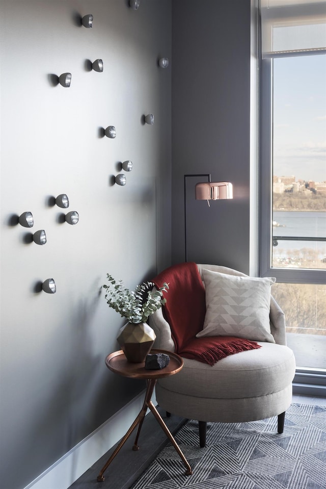 view of sitting room