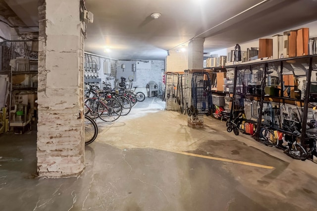 view of storage room
