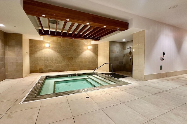4 Beacon Way Unit 1110, Jersey City, NJ 07304 - view of pool with a swimming pool