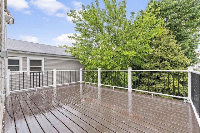 99 W 50th St, Bayonne, NJ 07002 - view of wooden terrace