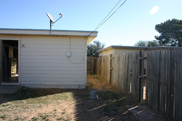 view of property exterior