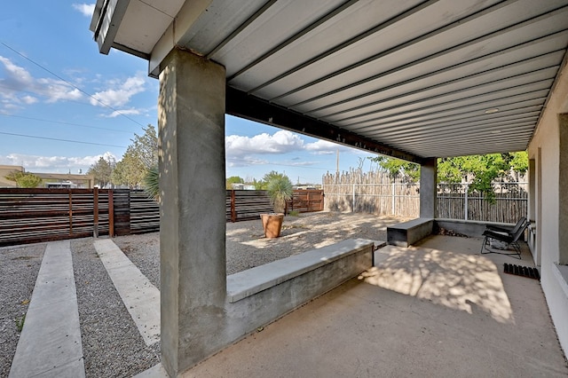 view of patio / terrace