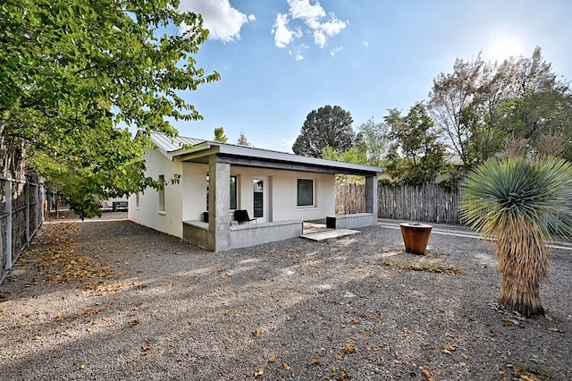 view of rear view of house