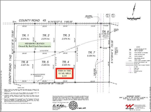 5900-4 County Rd 1142, Midland TX, 79705 land for sale