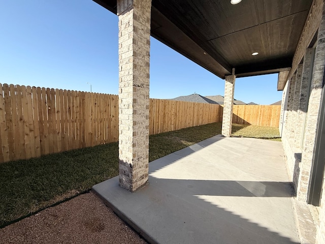 view of patio