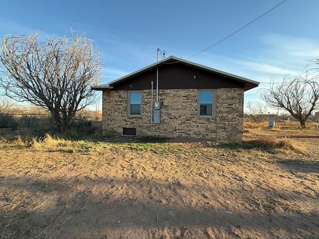 view of side of home