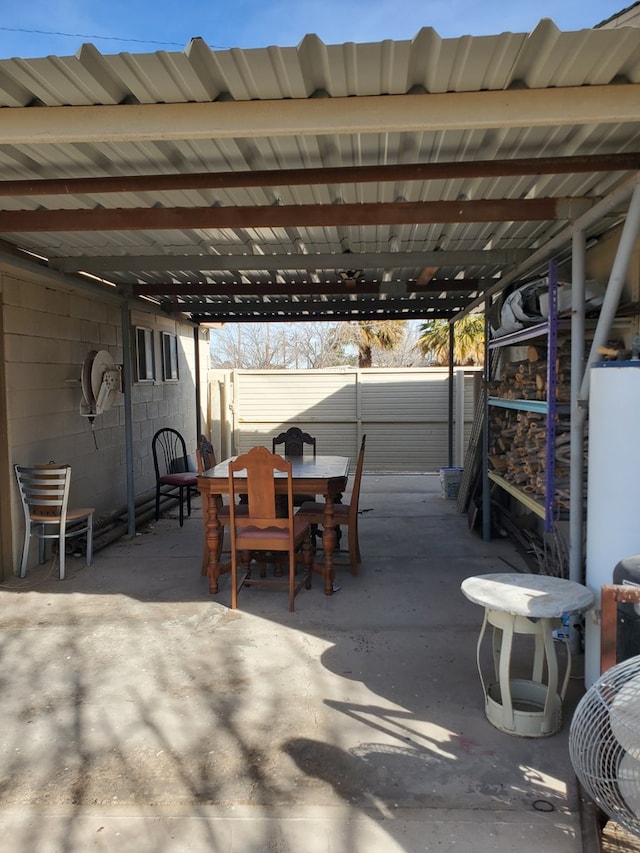 view of patio / terrace