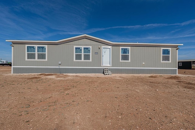 view of manufactured / mobile home