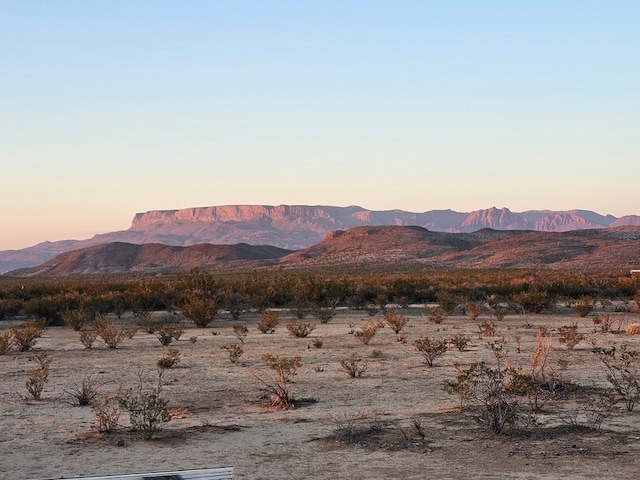 view of mountain feature