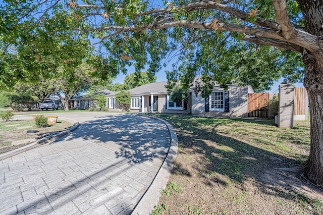 view of ranch-style house