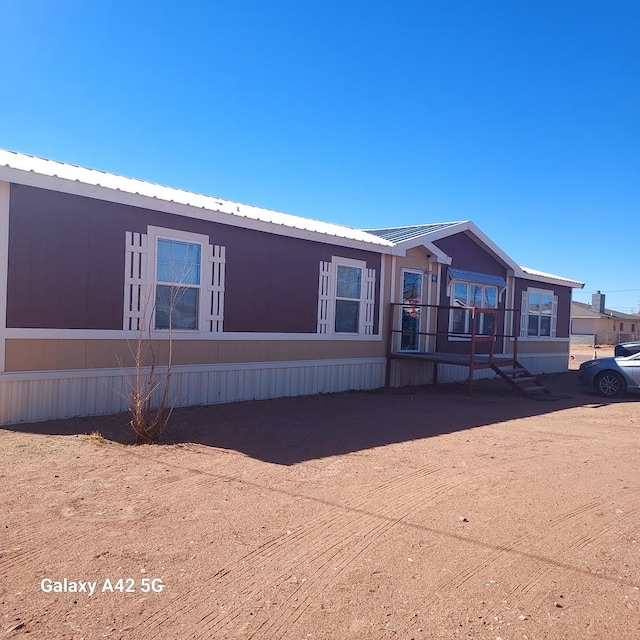 view of manufactured / mobile home