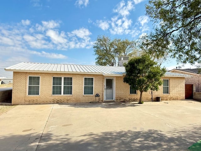 view of ranch-style house