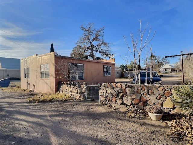 view of side of property