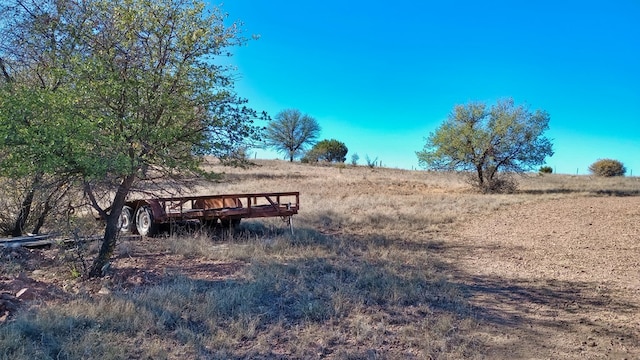 exterior space with a rural view