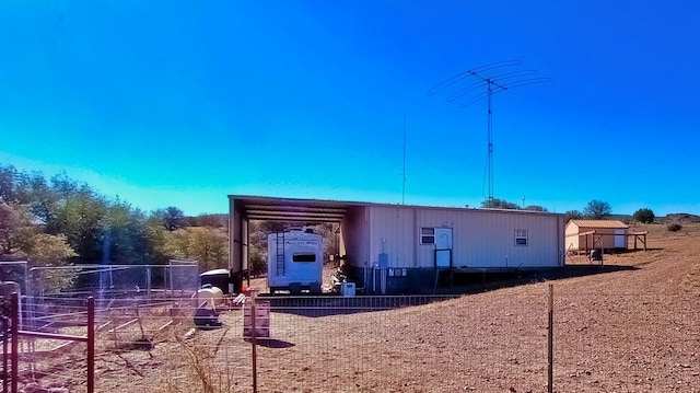 view of back of house