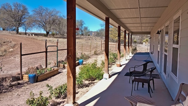 view of patio