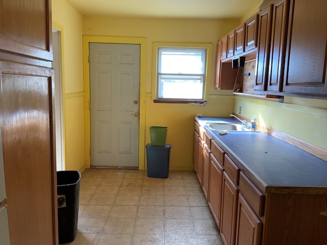 kitchen featuring sink