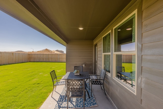 view of patio / terrace