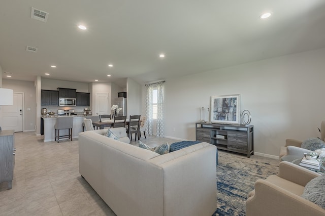 view of living room