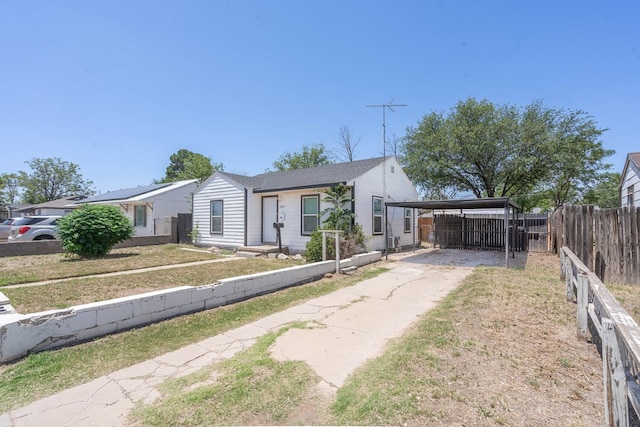 2707 Eisenhower Rd, Odessa, TX 79762 - view of front of home featuring driveway