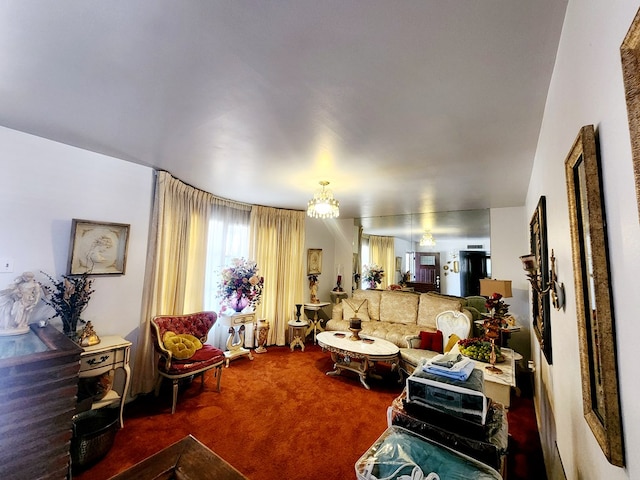 2104 Redbud Ave, Odessa, TX 79761 - living area with carpet flooring