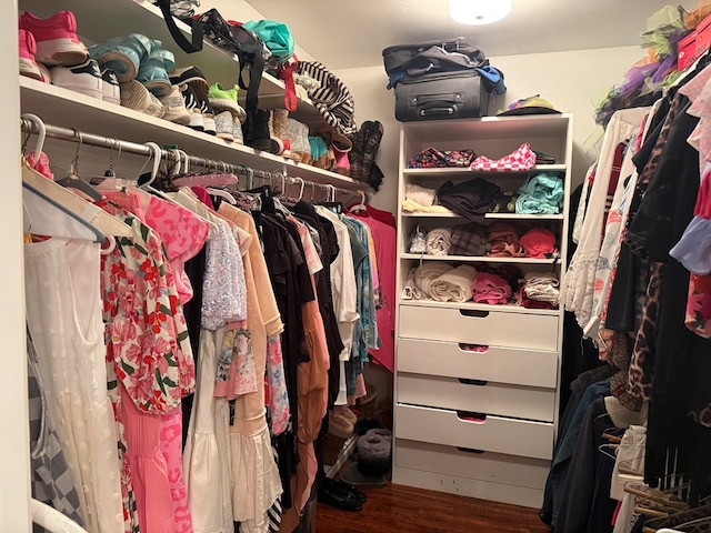 2500 Bainbridge Dr, Odessa, TX 79762 - spacious closet with wood finished floors