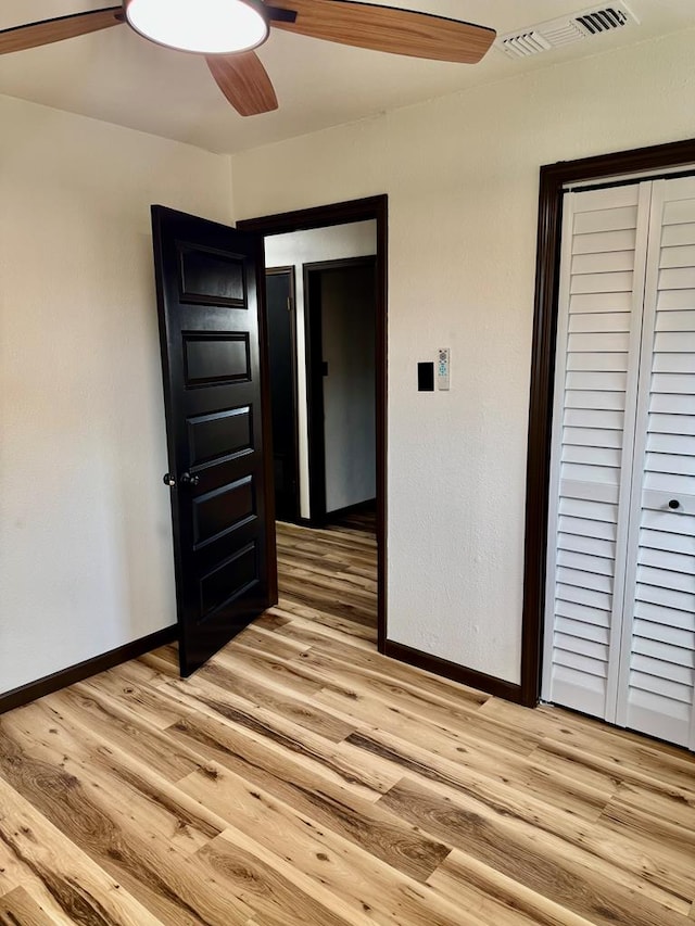 2816 Catalina Dr, Odessa, TX 79764 - unfurnished room with ceiling fan and light wood-type flooring