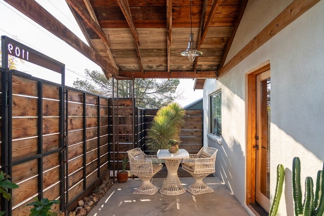1109 E Murphy St, Marfa, TX 79843 - view of patio / terrace