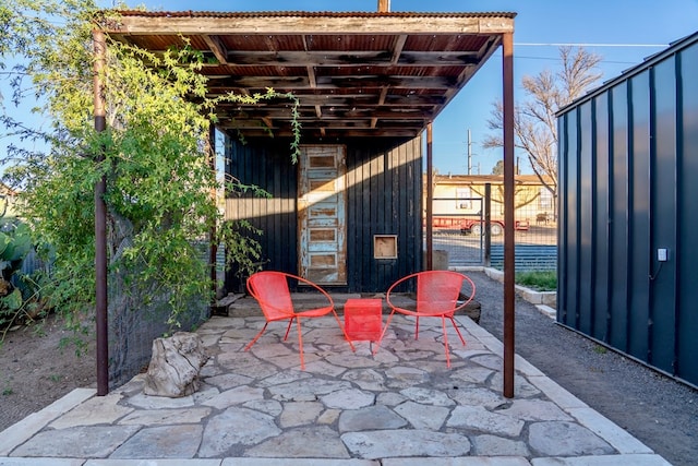 1109 E Murphy St, Marfa, TX 79843 - view of patio