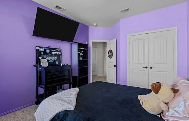 7012 Perot Ranch Rd, Odessa, TX 79765 - carpeted bedroom featuring baseboards and a closet