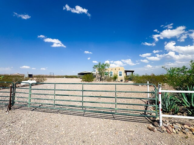 1500 Rancho Rd, Presidio, TX 79845 - view of gate