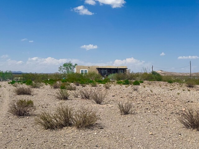 1500 Rancho Rd, Presidio, TX 79845 - rear view of property featuring stucco siding