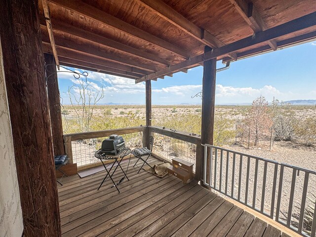 1500 Rancho Rd, Presidio, TX 79845 - deck with a rural view
