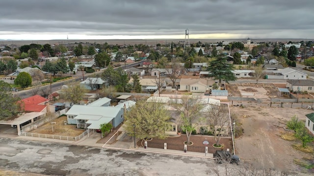 104 E 3rd St, Marfa, TX 79843 - drone / aerial view featuring a residential view