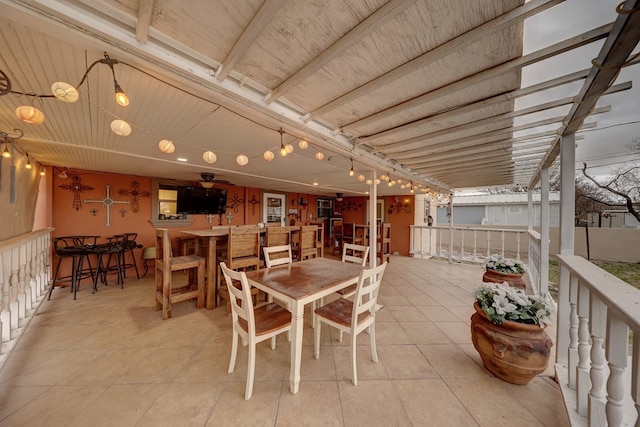 104 E 3rd St, Marfa, TX 79843 - view of patio / terrace