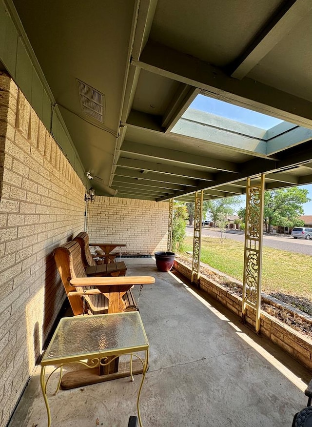 2003 N Enfield Rd, Alpine, TX 79830 - view of patio