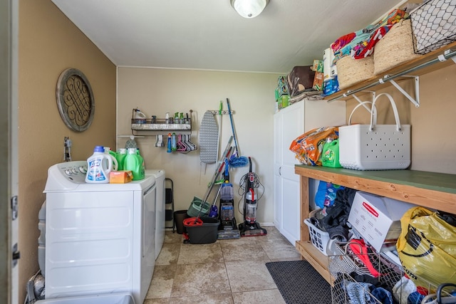 1714 E 53rd St, Odessa, TX 79762 - laundry area with washing machine and clothes dryer