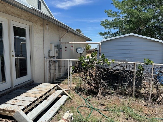 1013 Peachtree Cir, Alpine, TX 79830 - view of side of property with stucco siding