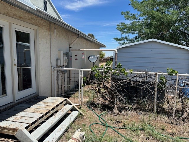 1013 Peachtree Cir, Alpine, TX 79830 - view of home's exterior featuring stucco siding