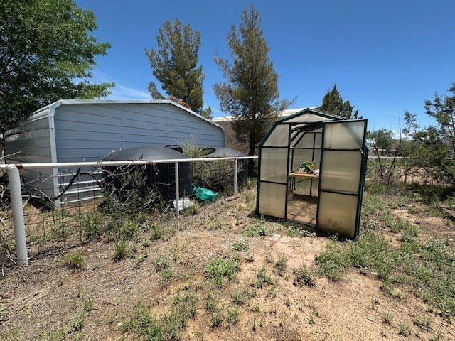 1013 Peachtree Cir, Alpine, TX 79830 - view of greenhouse