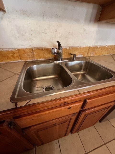 details featuring sink