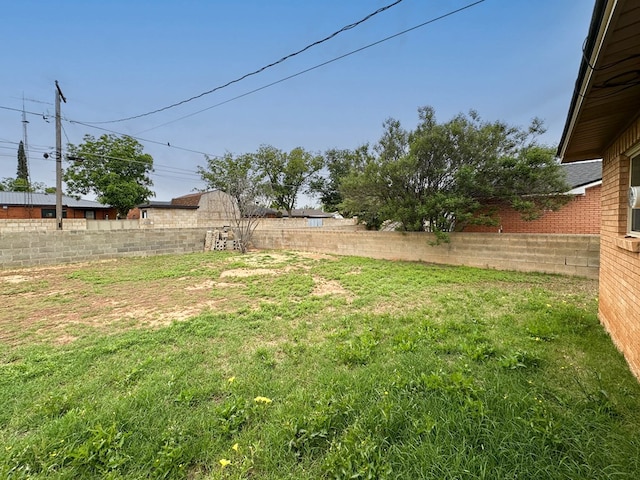 111 N 24th St, Lamesa, TX 79331 - view of yard